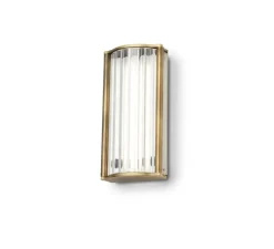 Applique*Alma light Applique murale, Totem II, é, IP44, L13cm, H26cm - Bronze satin