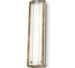 Applique*Alma light Applique murale, Totem II, é, IP44, L13cm, H51cm - Bronze satin