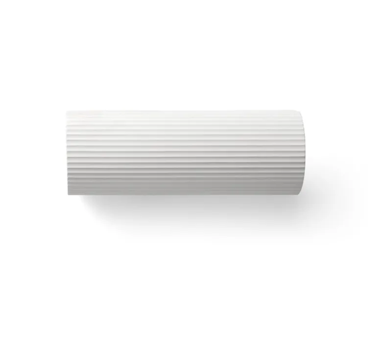 Applique*Faro Applique murale, Trama 2L, plâtre , Ø11,2cm, H32cm - blanc