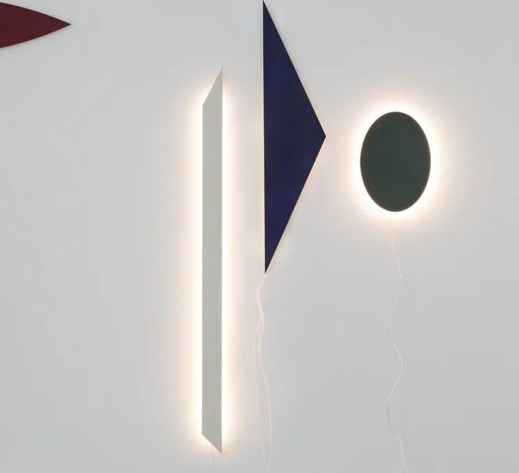 Applique murale, Tramonto 05, vert foncé, LED, dim, K, 2500 lm, L21cm, H29,7cm - Valerie_Objects