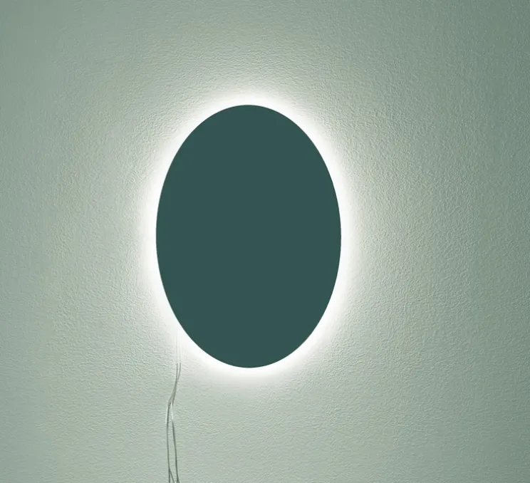 Applique murale, Tramonto 05, vert foncé, LED, dim, K, 2500 lm, L21cm, H29,7cm - Valerie_Objects