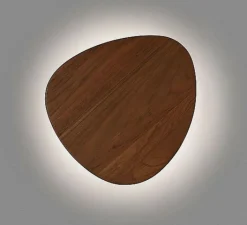 Applique*Bover Applique murale, Tria 02, , LED, 2700K, 1440lm, L27cm, H24,5cm - Chêne naturel