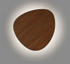 Applique*Bover Applique murale, Tria 01, , LED, 2700K, 960lm, L19cm, H21,5cm - Chêne naturel