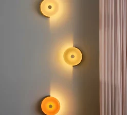 Applique murale, Trip, cendre, gris, LED, 2700K, 160 lm, L19cm, H18cm - Design by us