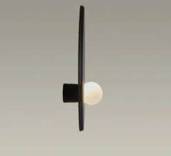 Applique*LEDS C4 Applique murale, Trip simple, , Ø30cm, P14,5cm - noir