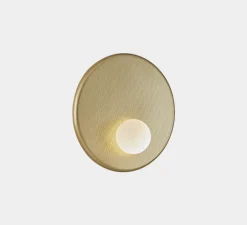 Applique*LEDS C4 Applique murale, Trip simple, , Ø30cm, P14,5cm - doré