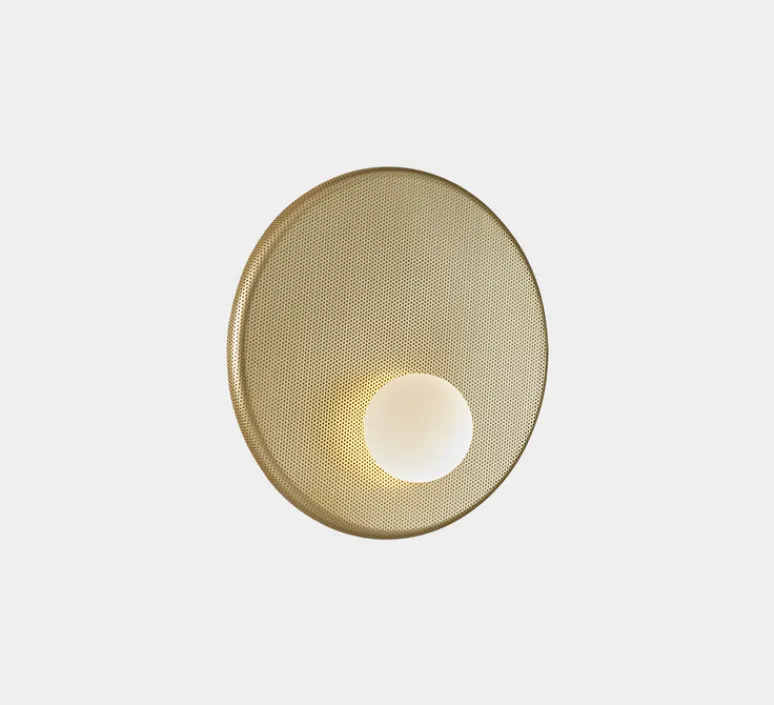 Applique*LEDS C4 Applique murale, Trip simple, , Ø30cm, P14,5cm - doré