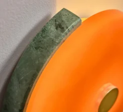 Applique murale, Trip, vert mousse, ambre, LED, 2700K, 160 lm, L19cm, H18cm - Design by us