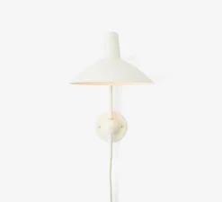 Applique murale, Tripod HM12, blanc mat, L21,6cm, H35,2cm - Andtradition