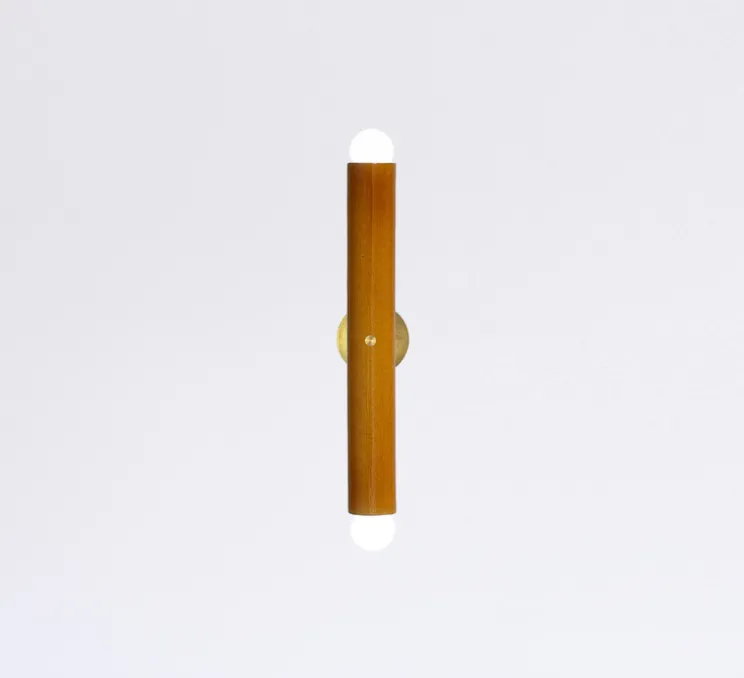 Applique murale, TRN Z1, ocre, L5cm, H36cm - Pani Jurek