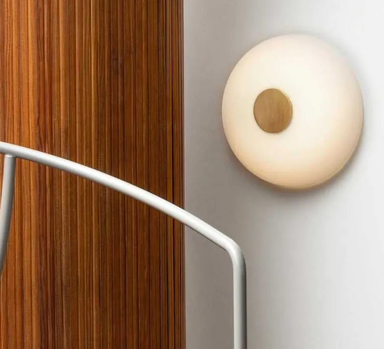 Applique*Fontana Arte Applique murale, Tropico Grande, , LED, 3000K, 4600lm, Ø48cm, H9,6cm - Fontanaarte or mat