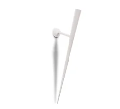 Applique*Lumen Center Italia Applique murale, Trylon, , LED, dim, 2700k, 540 lm, Ø7cm, H76cm - blanc