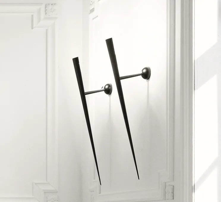 Applique murale, Trylon, noir, H76cm - LUMEN CENTER ITALIA