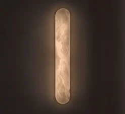 Applique*Contain Applique murale, Tub Wide 45, 24V, , L7cm, H45cm - Albâtre