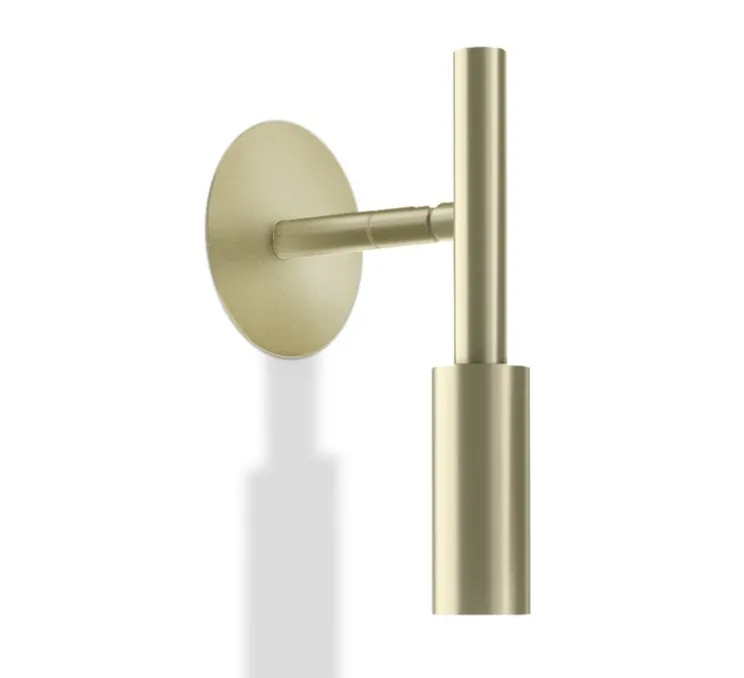 Applique murale, Tubino, champagne, LED, 2700K, 475lm, Ø10cm, H23cm - Panzeri