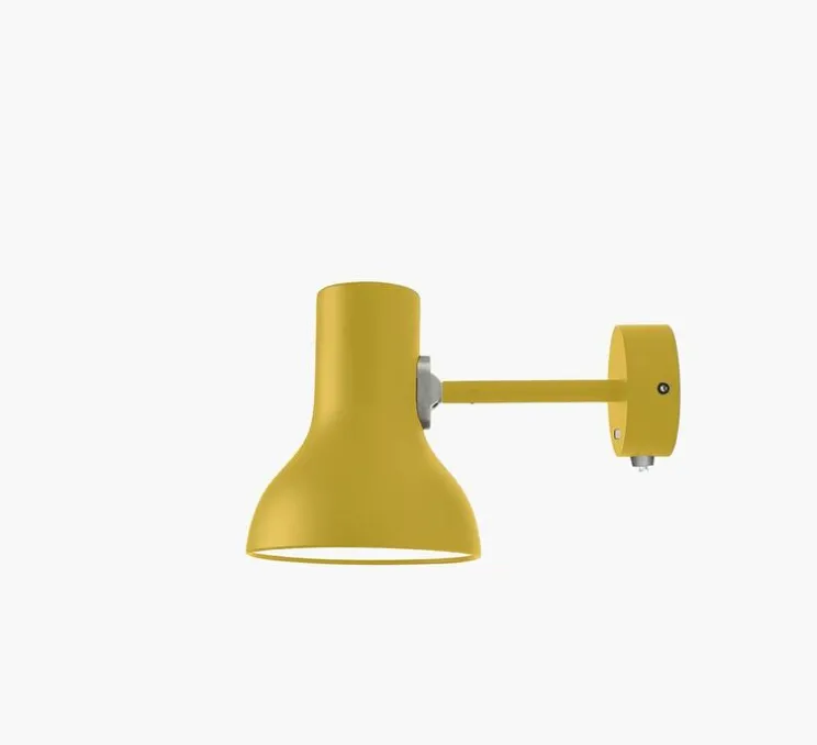 Applique murale, Type 75 Mini Margaret Howell Edition, Yellow Ochre, L13cm, H15cm - Anglepoise