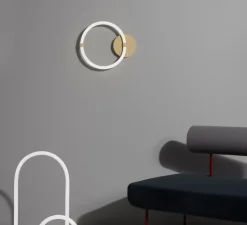 Applique*Petite Friture Applique murale, Unseen, applique O, LED, dim, 2700K, 660 lm, Ø34,4cm, H7cm -