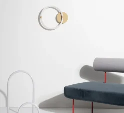 Applique*Petite Friture Applique murale, Unseen, applique O, LED, dim, 2700K, 660 lm, Ø34,4cm, H7cm -