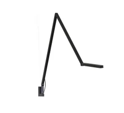 Applique murale, Untitled Wall, noir, LED, dim, 3000K, 485 lm, P66cm, H50cm - Nemo Lighting