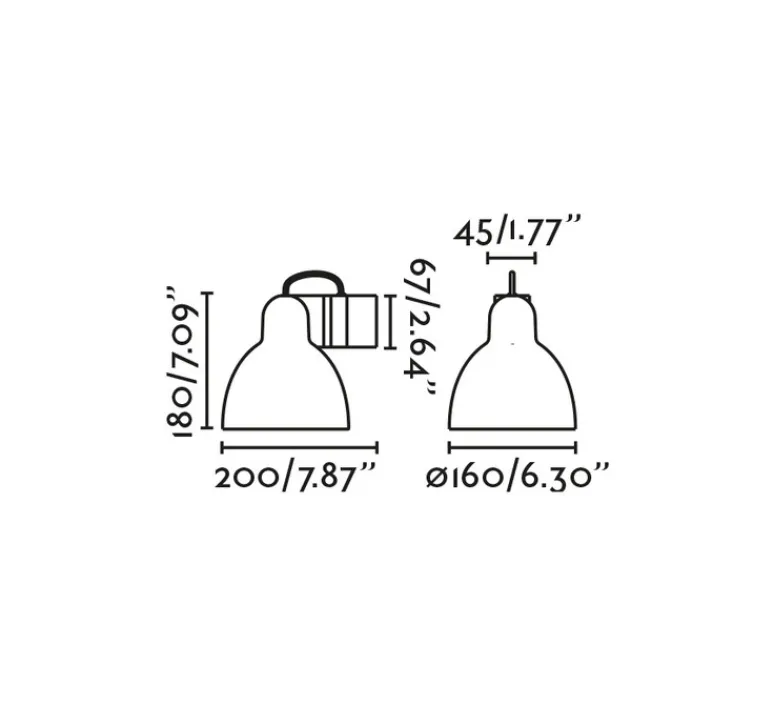 Applique*Faro Applique murale, Venice, , L16cm, H18cm - blanc