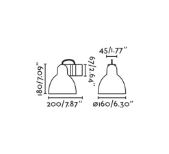 Applique*Faro Applique murale, Venice, , L16cm, H18cm - rose