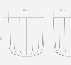 Applique*Astro Applique murale, Veo, , L20cm, H21,7cm - nickel mat