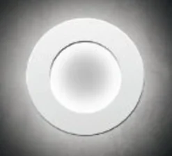 Applique murale, Vera 21, blanc, LED, 2700k, 2100lm, Ø21cm, P7cm - Icone