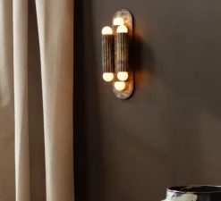 Applique murale, Vesta Triple, or ombré, L12,6cm, H38cm - Schwung