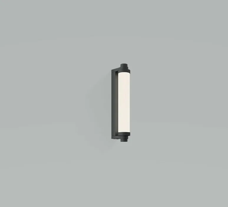 Applique*Decor Walther Applique murale, Vienna 40, , IP44, LED, dim, 2700K, 792 lm, L11cm, H40cm - noir mat
