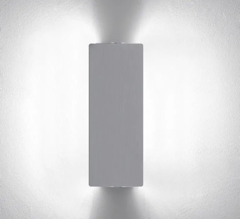 Applique*Nemo Lighting Applique murale, Volet Pivotant Double, Blanc-, LED, 3000K, 585lm, L34cm, H13cm - aluminium