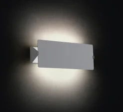 Applique*Nemo Lighting Applique murale, Volet Pivotant Double, Blanc-, LED, 3000K, 585lm, L34cm, H13cm - aluminium