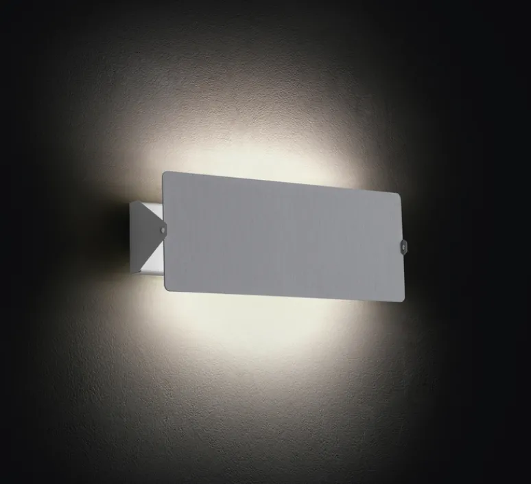 Applique*Nemo Lighting Applique murale, Volet Pivotant Double, Blanc-, LED, 3000K, 585lm, L34cm, H13cm - aluminium