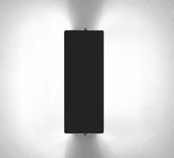 Applique*Nemo Lighting Applique murale, Volet Pivotant Double, , LED, 3000K, 2000lm, L34cm, H13cm - noir