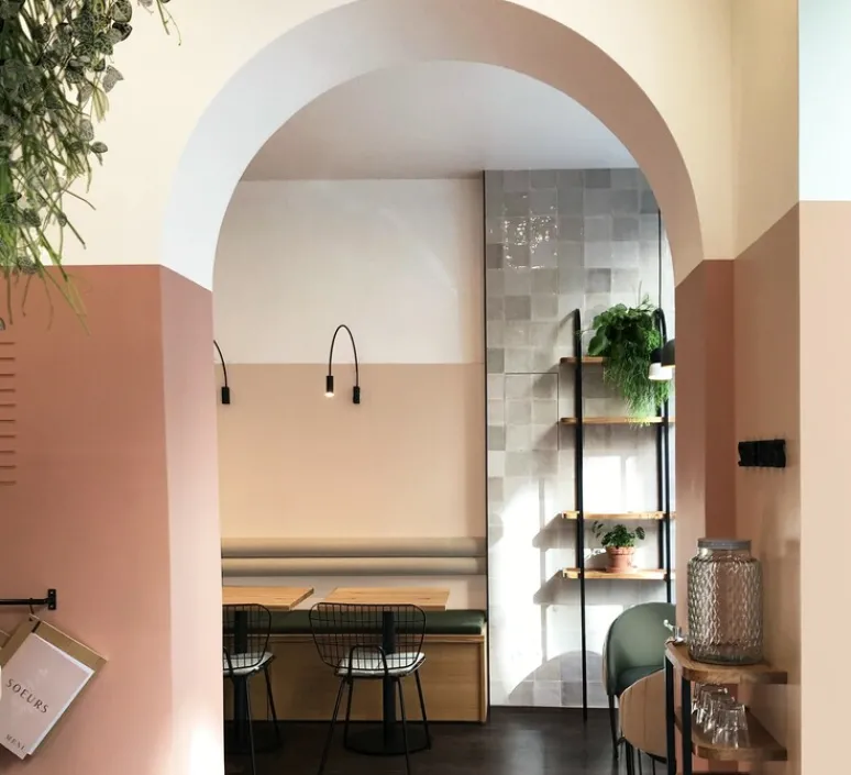 Applique*Estiluz Applique murale, Volta A-3531, , LED, 2700K, 665 lm, L62,3cm, H42,9cm - noir