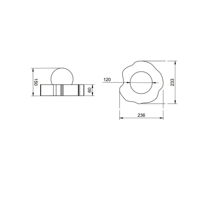 Enfants|Applique*Little Anana Applique murale, Volubilis M, , L23,5cm, H23cm - bois naturel