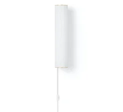Applique*Ferm Living Applique murale, vuelta 40, , LED, 3000K, 1200lm, Ø8,4cm, H40cm - laiton