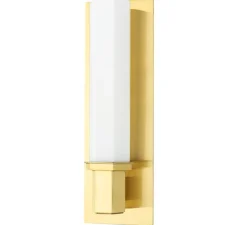 Applique*Hudson Valley Lighting Applique murale, Walton, ,L11,4cm, H38cm - Hudson Valley laiton ancien