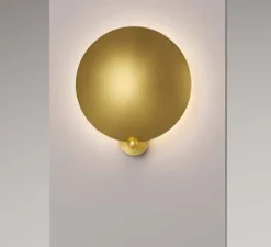 Applique murale, Washington, or satiné, LED, dim, 2700K, 900 lm, Ø39cm, H44cm - Lumen Center Italia