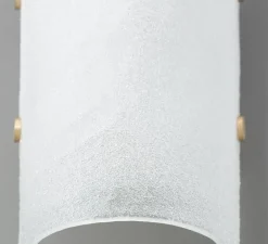 Applique*CTO lighting Applique murale, Whistler ,, IP44, L14cm, H30cm - verre soufflé, laiton