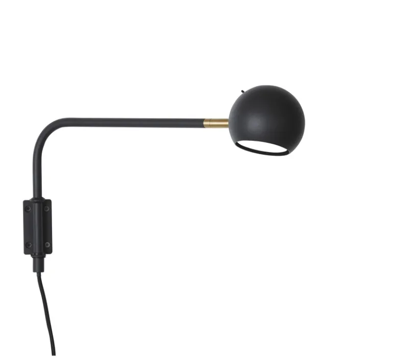 Applique*Cobankeryd Applique murale, YES !, , L45cm, H27cm - noir