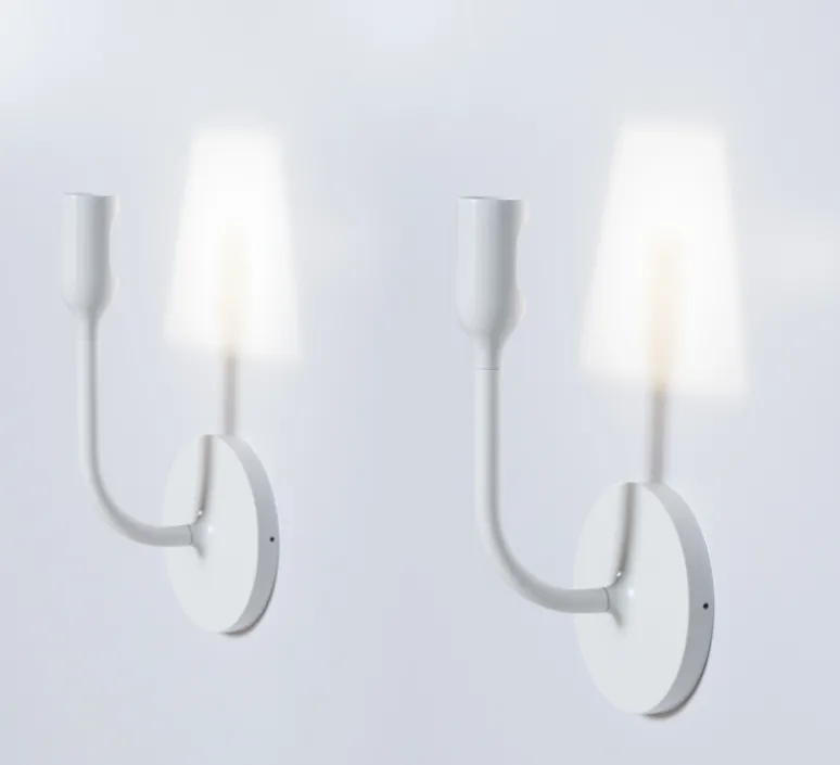 Applique*Innermost Applique murale, YOYWall, , LED, L11cm, H24,5cm - blanc