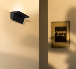 Applique*Nemo Lighting Applique murale, Zena, , LED, dim, 3000k, 2200 lm, L28cm, H8cm - noir