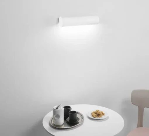 Applique*Nedgis Applique murale,Vertbois, prêt à peindre, Léane, , Led, 3000-4000 K,700lm, L32cm, Ø8cm - blanc