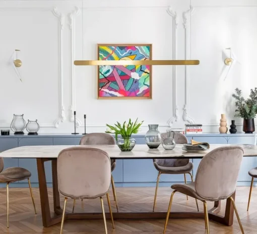 Applique, oiseau, Encastrable, Perch Light Wall L, blanc, or, H51cm - Moooi