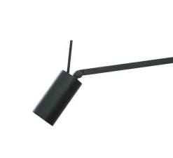 Applique, orientable, Swan, noir mat, LED, 2700K, 839lm, L10cm, H165cm - Nemo Lighting