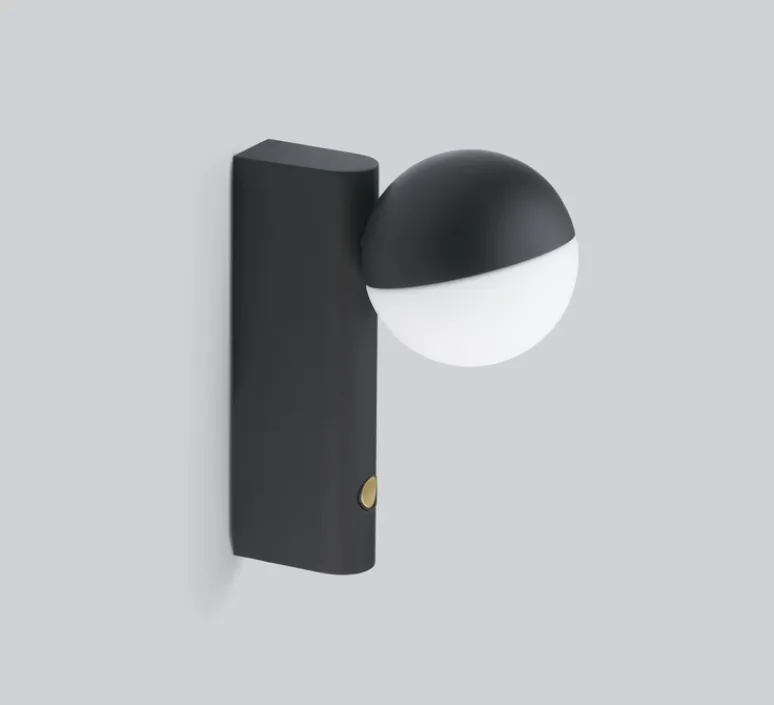 Enfants|Applique*Northern Applique ou lampe à poser, Balancer mini, , LED, dim, 3000K, 550 lm, Ø9cm, H19cm - noir