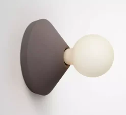 Applique|Plafonnier & Spot*Plato Design Applique ou plafonnier, Ada, , Ø17,5cm, H7,5cm - Marron