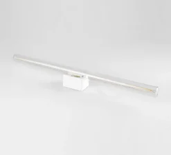 Plafonnier & Spot|Applique*Zangra Applique ou plafonnier, Adrien, , ampoule tubulaire transparente, L50cm, H6cm - blanc