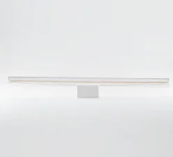 Plafonnier & Spot|Applique*Zangra Applique ou plafonnier, Adrien, , ampoule tubulaire transparente, L50cm, H6cm - blanc