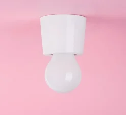 Plafonnier & Spot|Applique*Zangra Applique ou plafonnier, Annie, , Ø7,5cm, H6cm - blanc